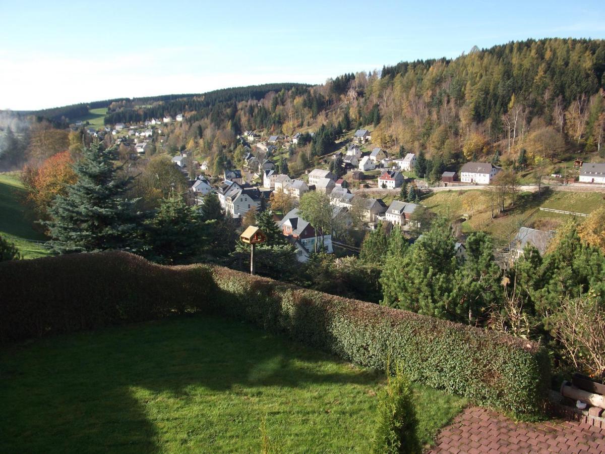 Ferienwohnung Erzgebirge - Pobershau - Mit Schoenem Ausblick, Ruhige, Beste Lage Bagian luar foto
