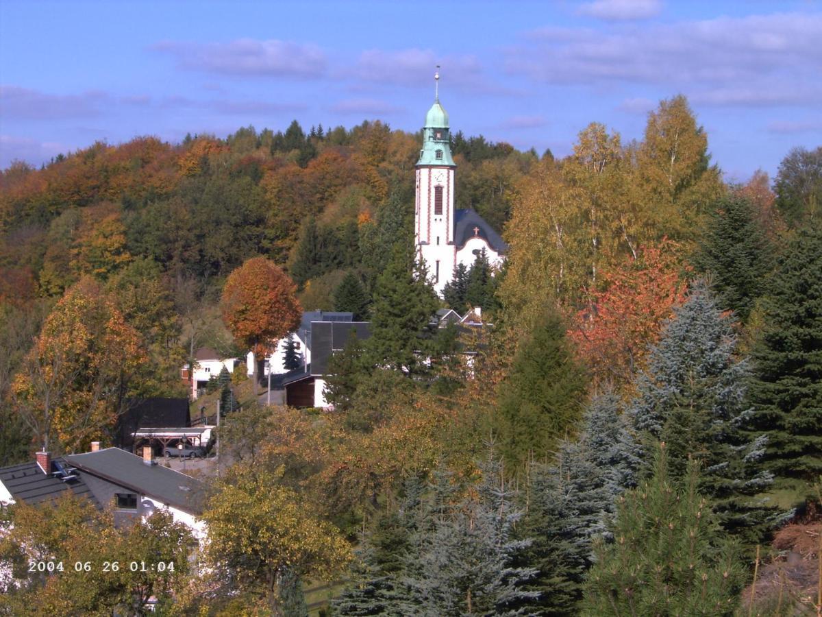 Ferienwohnung Erzgebirge - Pobershau - Mit Schoenem Ausblick, Ruhige, Beste Lage Bagian luar foto
