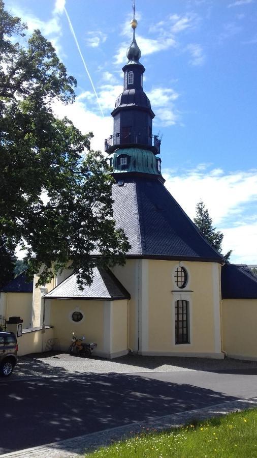 Ferienwohnung Erzgebirge - Pobershau - Mit Schoenem Ausblick, Ruhige, Beste Lage Bagian luar foto